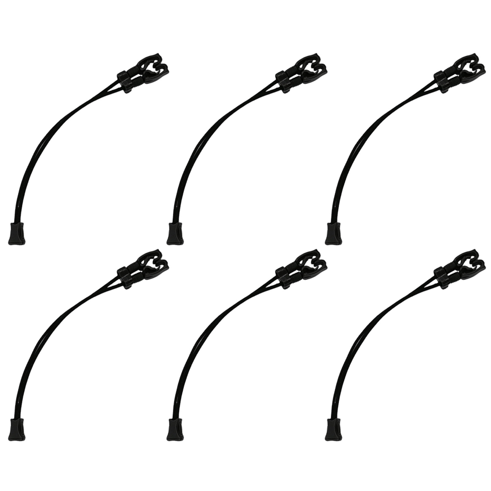 Mask Ear Saver Strap - 6 ชิ้น ที่ยึดหน้ากากอนามัยแบบขยาย สายรัดกันลื่น ช่วยถนอมหู สำหรับหน้ากากอนามัยแบบใช้ซ้ำได้