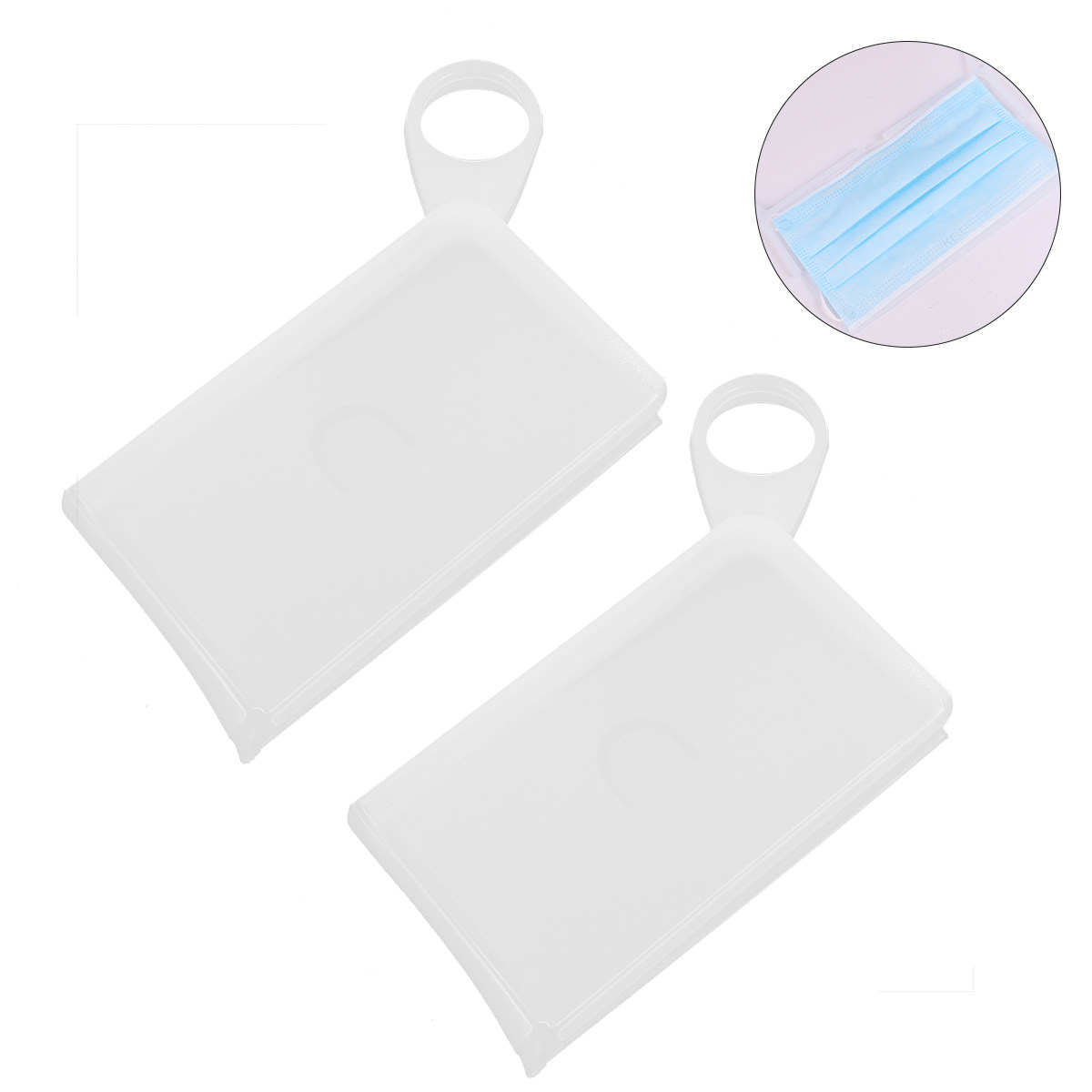 กล่องเก็บหน้ากากอนามัยซิลิโคนเ - Face Mask Storage Box บทวิจารณ์และราคา