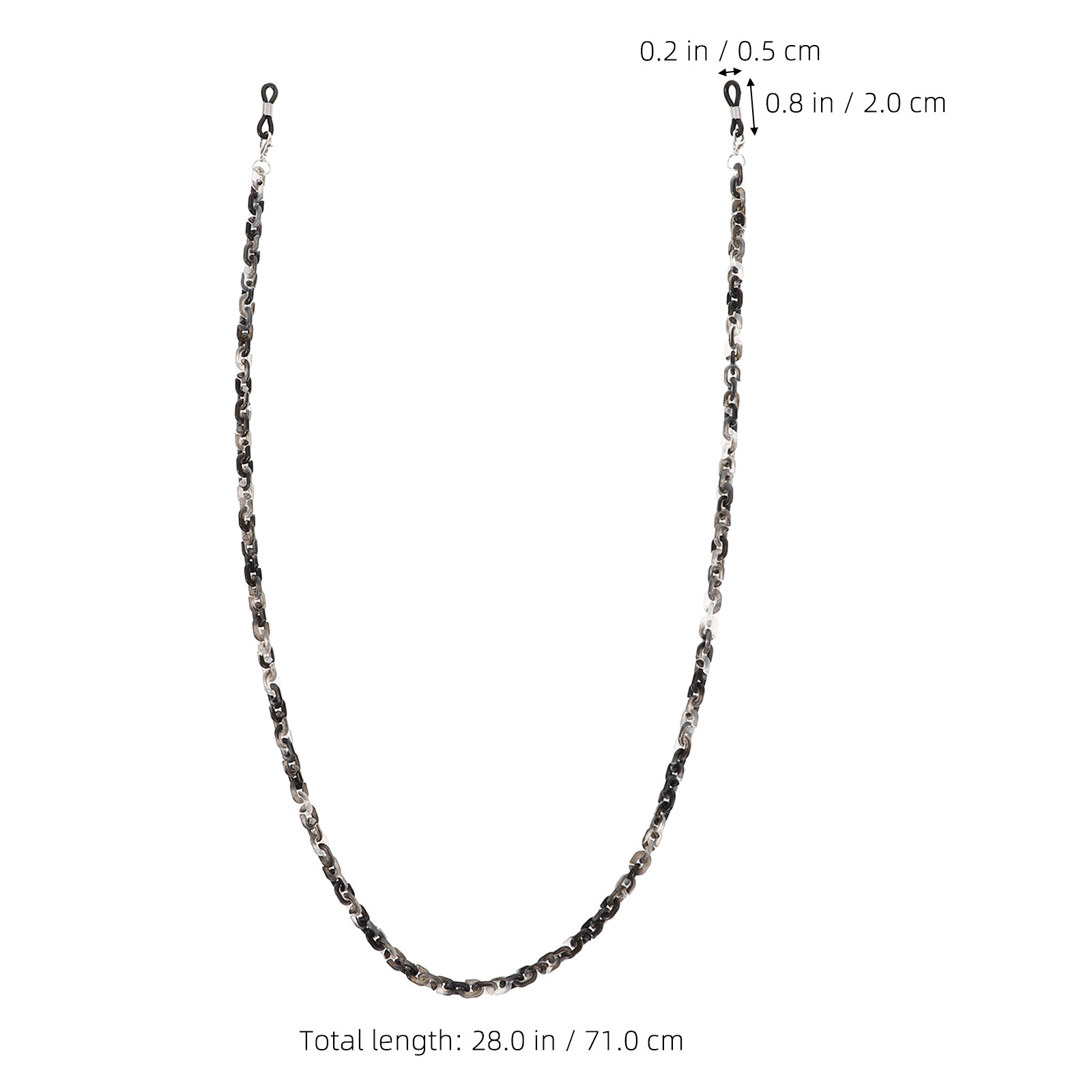 1 ชิ้น สายคล้องแว่นตาอะคริลิกน - Mask Chain Holder บทวิจารณ์และราคา
